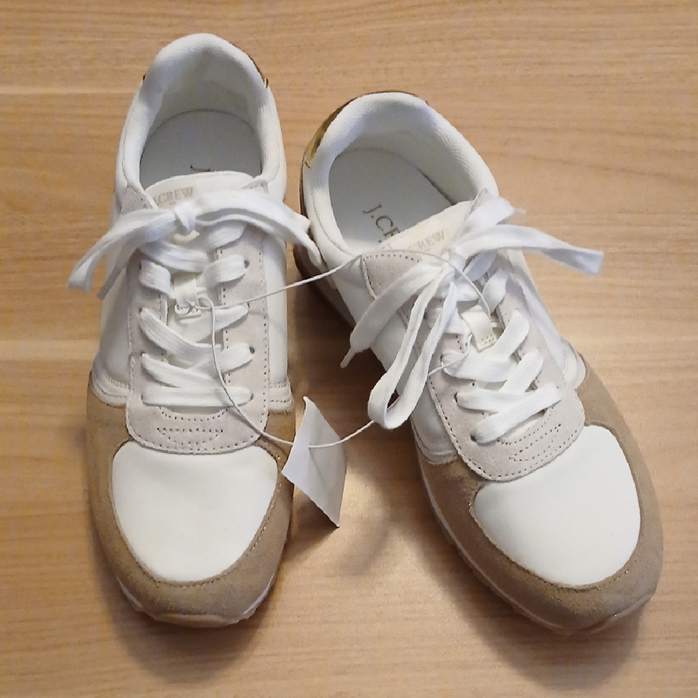 J. Crew "City" Sneakers Two Tone in Size 6M (NWT)